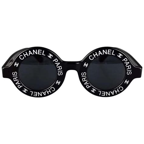 chanel round winter sunglasses|Chanel round sunglasses vintage.